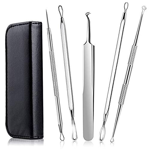 Blackhead Remover Kit,Acné Tire Comédons Extracteur Professional Pimple Extractor,Noirs/Points Blanc/Boutons d'Acné/Boutons Set: Amazon.fr: Cuisine & Maison