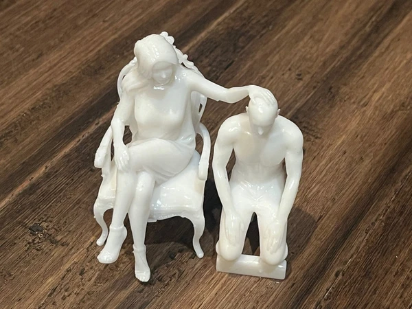 Female Dominant  Resin Figurine