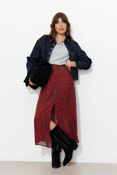 Jupe longue évasée Femme