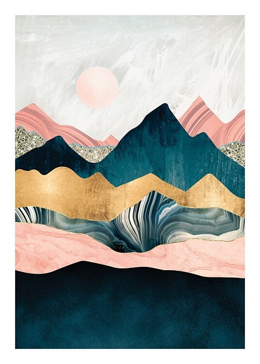 Plush Peaks Affiche