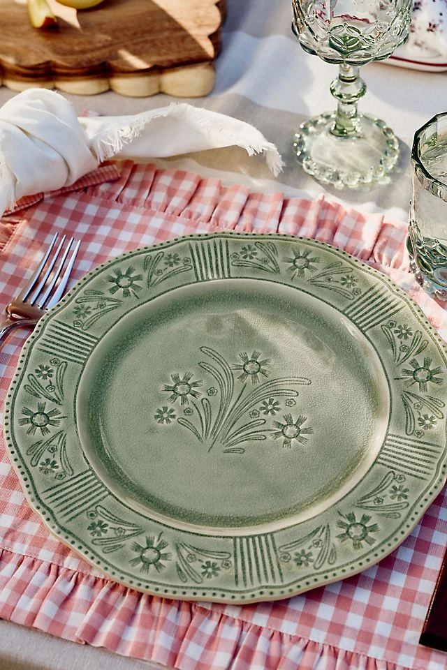 Assiettes de dîner portugaises Aster, ensemble de 4