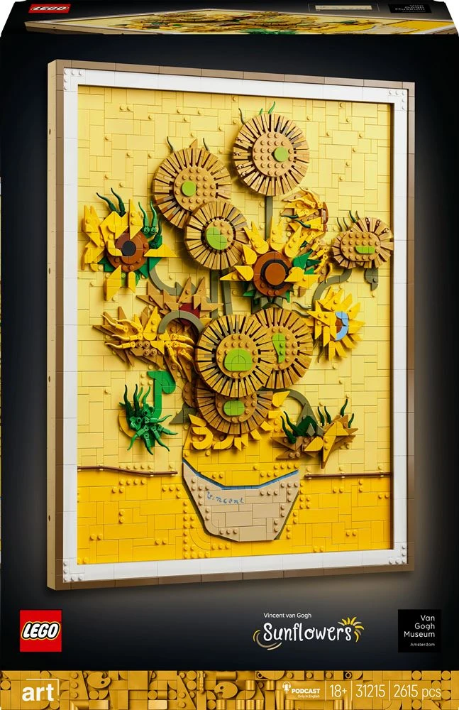 Lego Van Gogh les tournesols