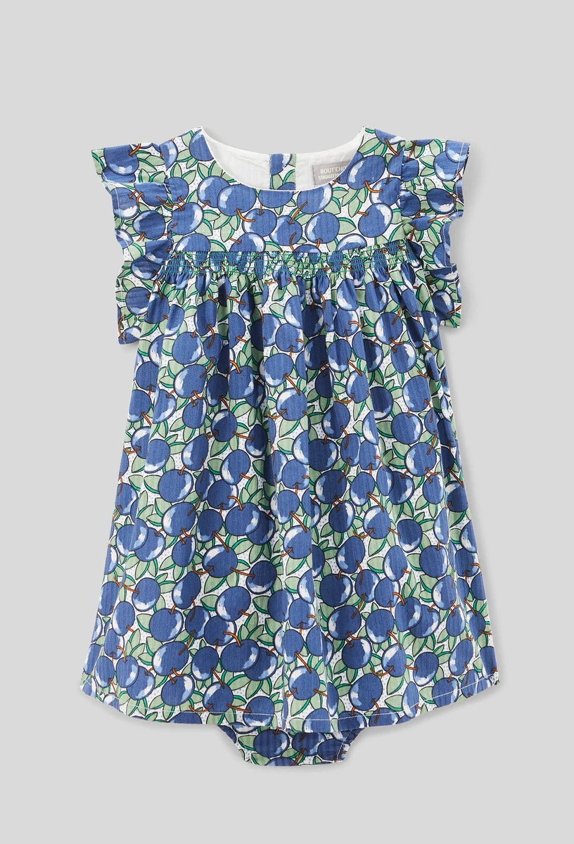 Robe avec bloomer imprimés en coton - collection Cérémonie