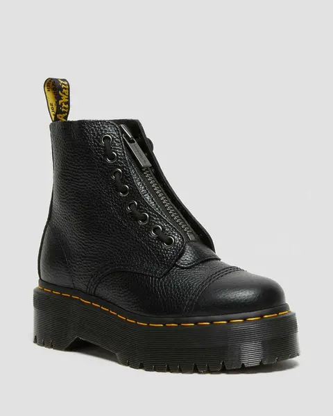 DR MARTENS Boots plateformes Sinclair en cuir Milled Nappa