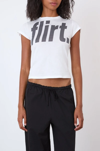The Amelia Flirt T-Shirt, White