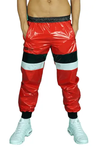 Nylon Pants SneakersLove Red