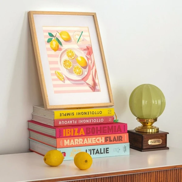 Peinture au Numéro - Citrons de Menton