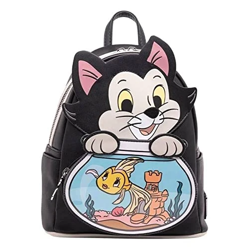 Loungefly Disney Sac à dos pour cosplay Pinocchio Figaro et Cleo, multicolore, Taille unique