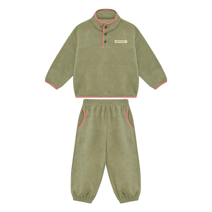 Petit Stella - Ensemble Polaire - Vert | Smallable