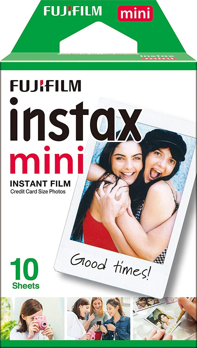 Fujifilm - Films Mini Instax - 86 x 54 mm - Monopack 10 Films