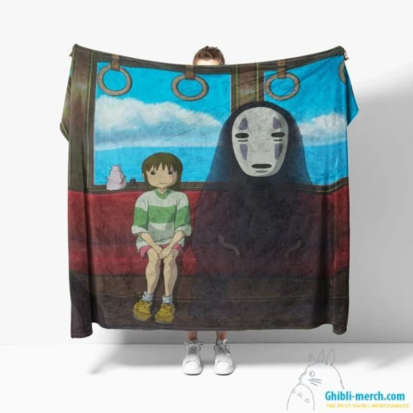 Spirited Away Blanket Trendy Picks 2024 for Sale | Ghibli Merch Store
