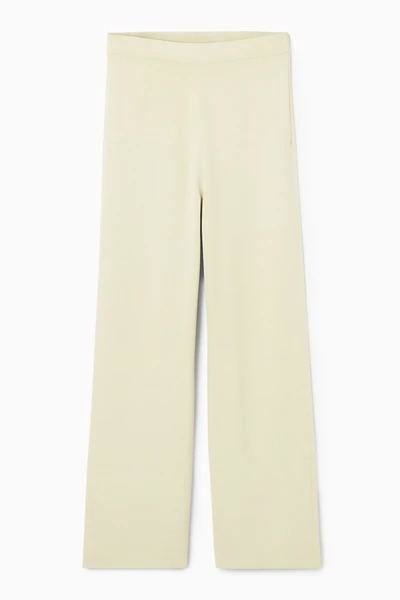 PANTALON DROIT EN MAILLE