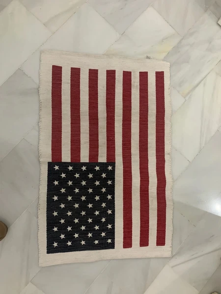 Alfombra bandera americana zara home