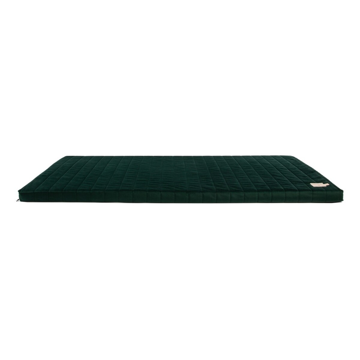 Matelas Zanzibar en velours Vert foncé Nobodinoz Design Bébé ,