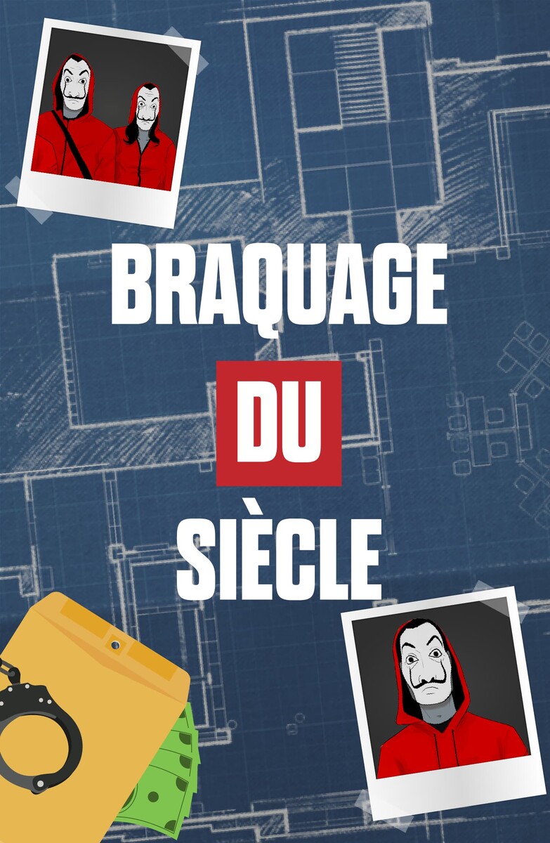 Escape Game CASA DE PAPEL - Braquage du Siecle - Escape Kit adultes