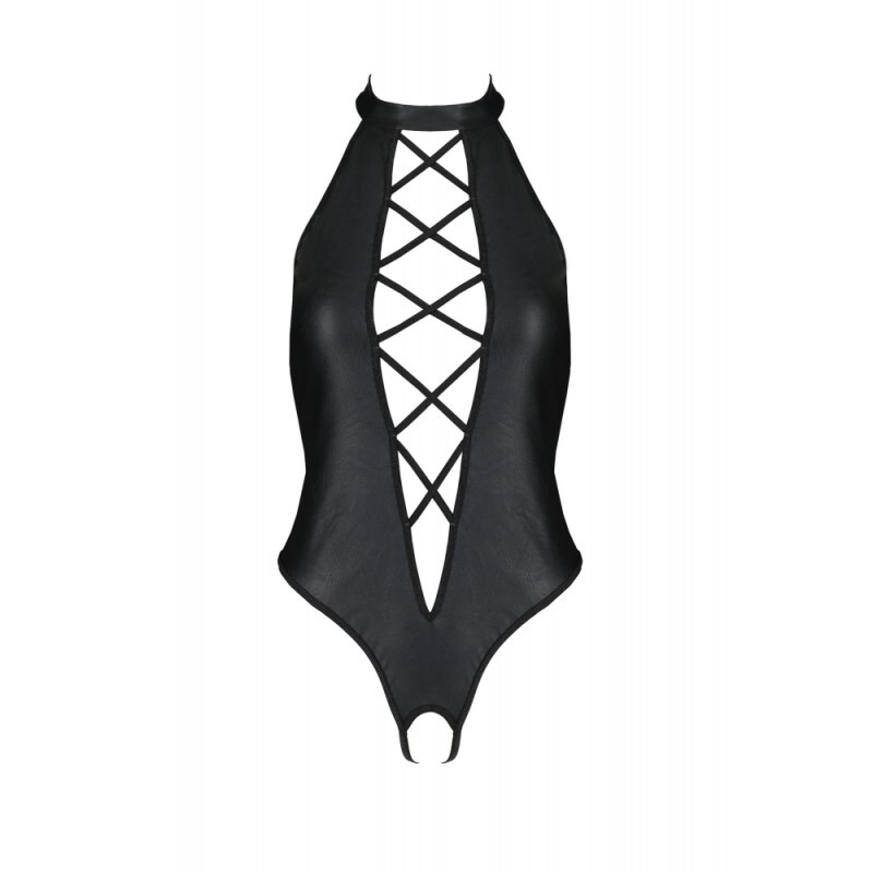 Body Nancy Cuir Leather Collection Noir de Passion