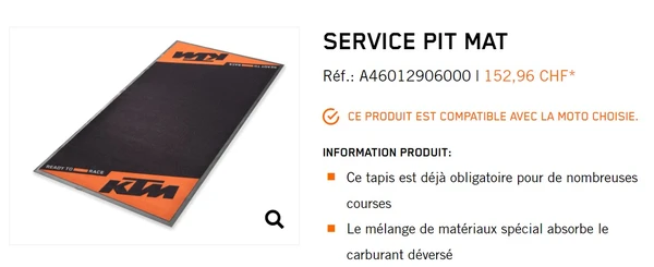 Service PIT MAT