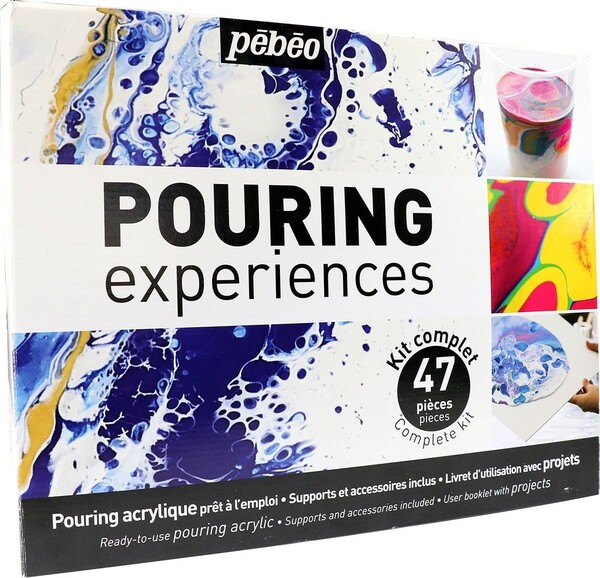 Coffret Pouring acrylique Pébéo