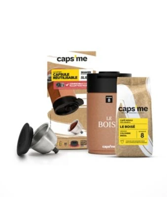 Capsule réutilisable CAPS ME Coffret compatible Nescafé® Dolce Gusto®