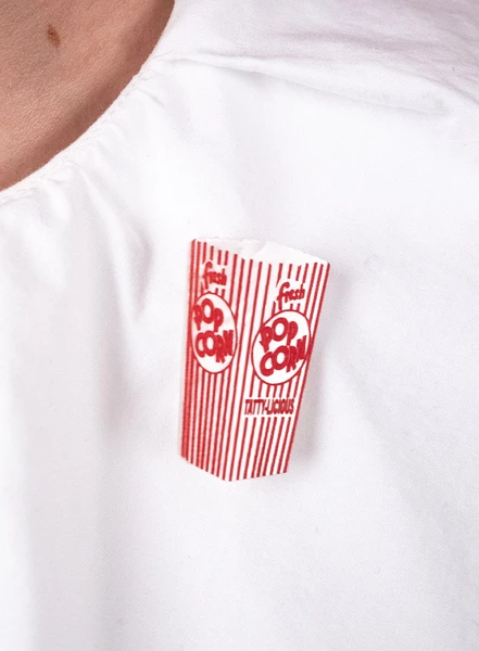 Popcorn Brooch