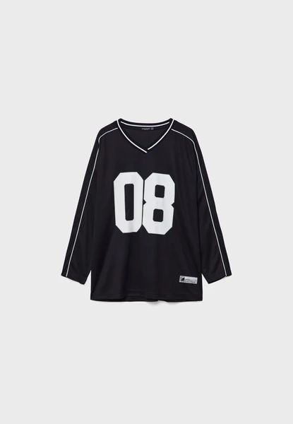 T-shirt oversize avec chiffre