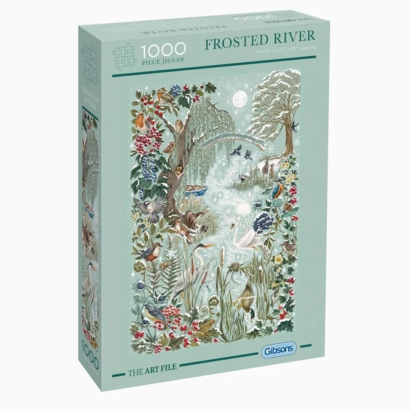 Puzzle Frosted River - 1000 pièces - Gibsons - Trevell - Puzzles E-shop