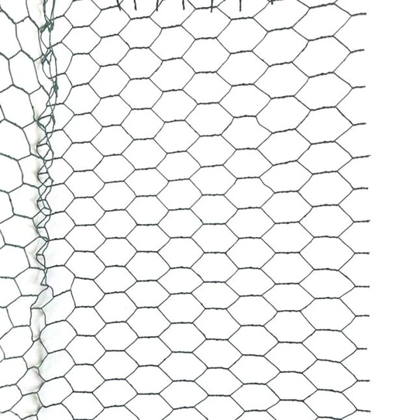 Grillage poule galvanisé à chaud triple torsion PVC vert 25m x 1m épaisseur 0,8 mm - Zen Farm