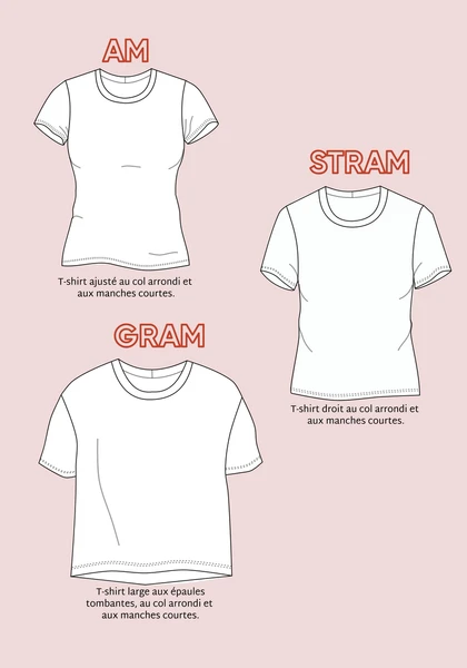 T-shirts Am Stram Gram