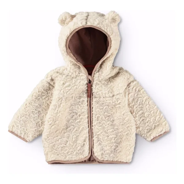 Veste Ummi Sherpa | Ecru