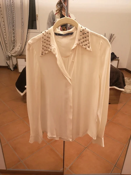 Camicia Zara con Borchie