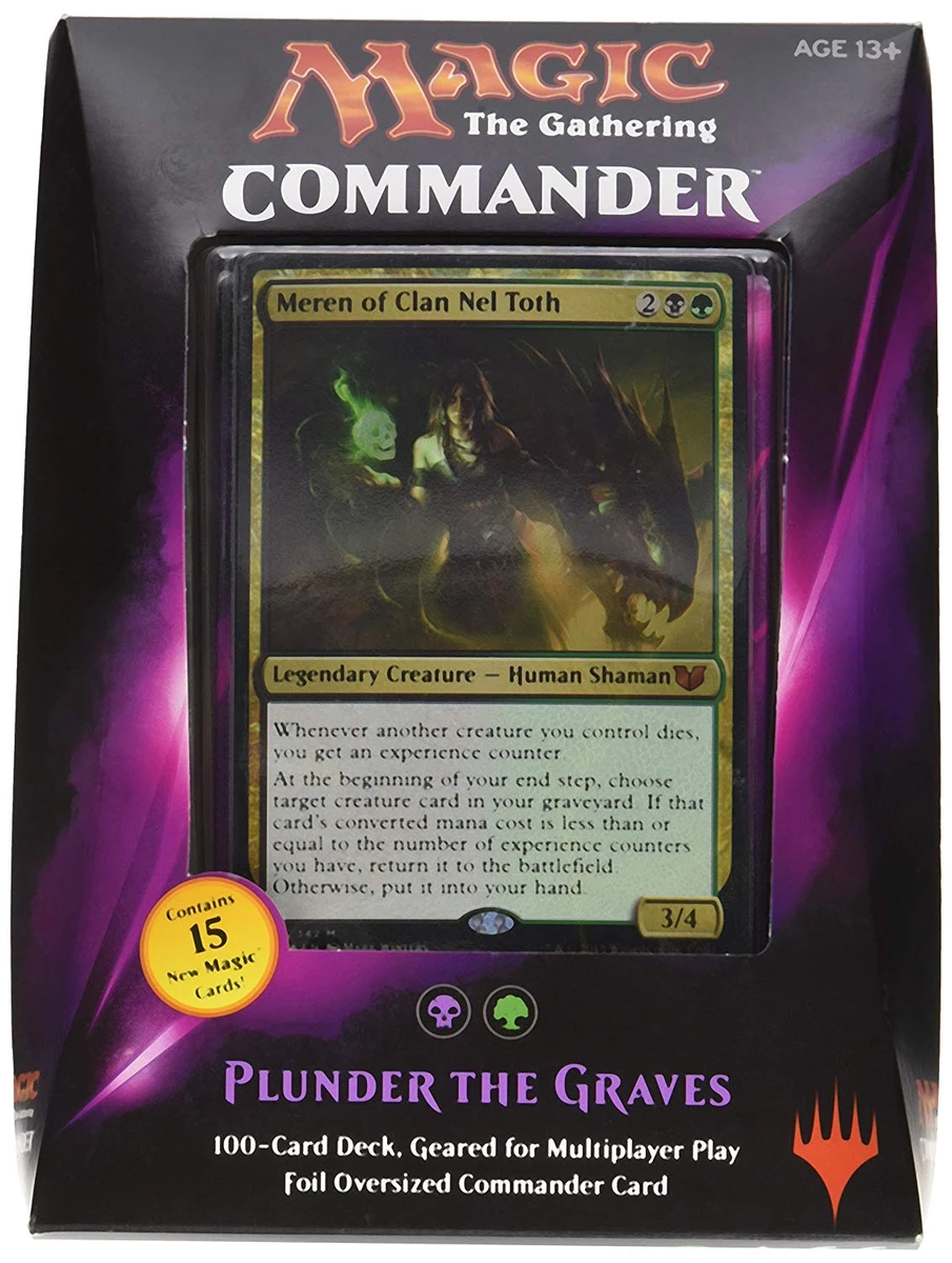 Commander 2015: "Plunder the Graves" Deck (Black/Green)