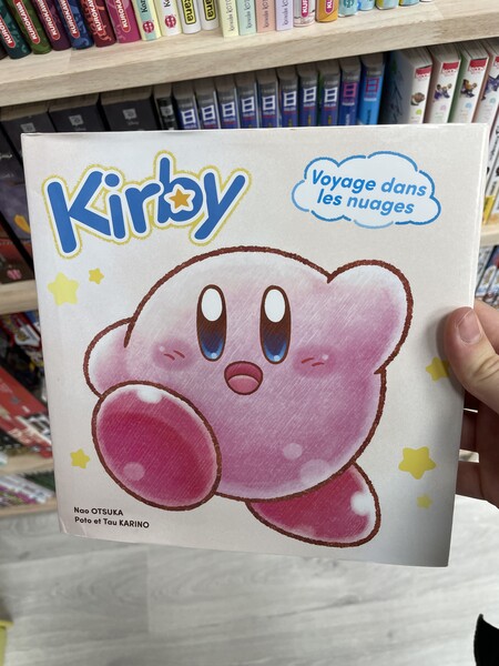 Livre Kirby Voyage dans les nuages