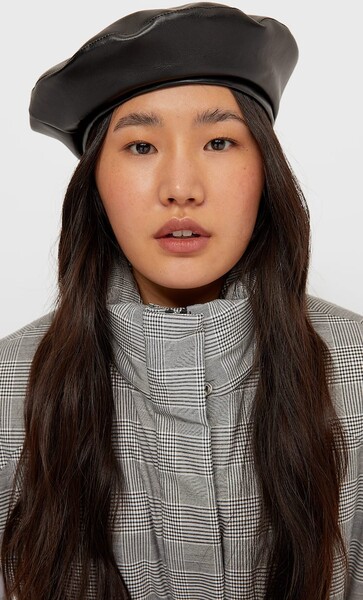 Béret similicuir