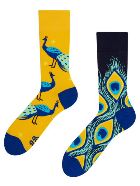 Chaussettes rigolotes Paon ou autres