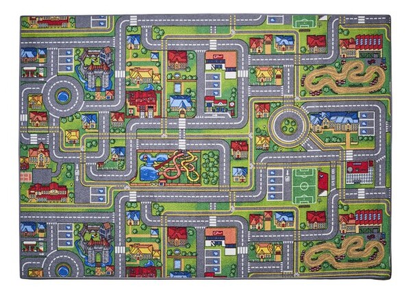 DreamLand tapis de circulation en ville 140 x 200 cm