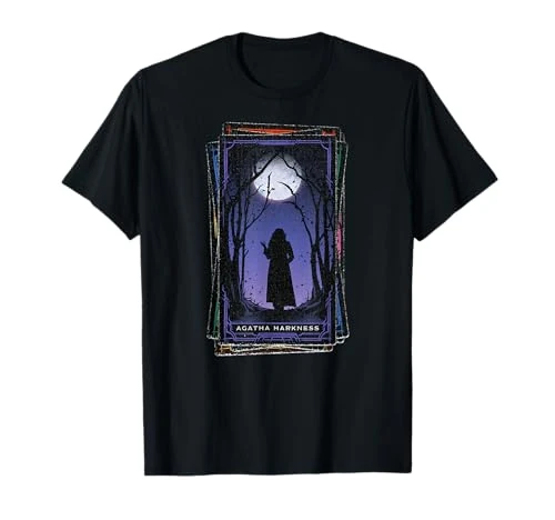 Marvel Agatha All Along Disney+ Agatha Harkness Tarot Card T-Shirt