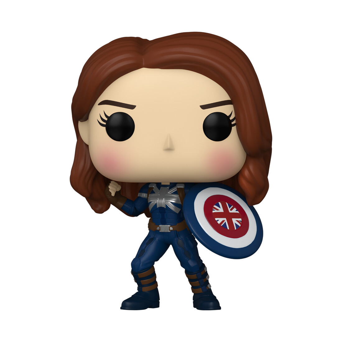 MARVEL WHAT IF - POP N° 968 - Captain Carter (Stealth) : ShopForGeek.com: Bobble Head POP Funko Marvel