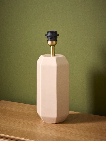 Pied de lampe en céramique - Grand modèle Victoire