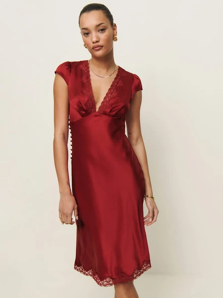 Robe en soie Florence