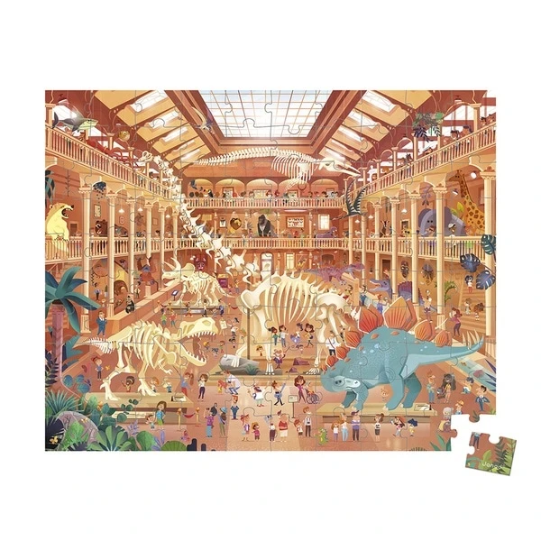 Puzzle 100 pièces - Musée d'histoire naturelle