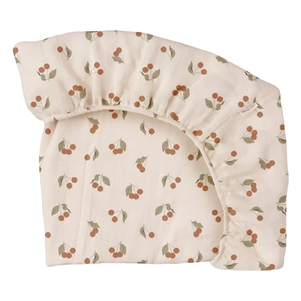 Drap-housse Cherry | Beige