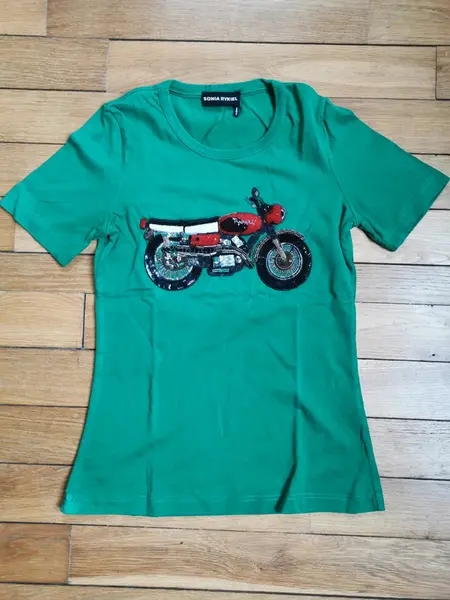 T shirt brodé Sonia Rykiel