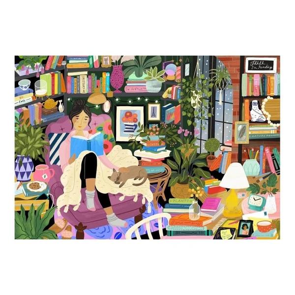 Puzzle 1000 Pièces - Reading Nook