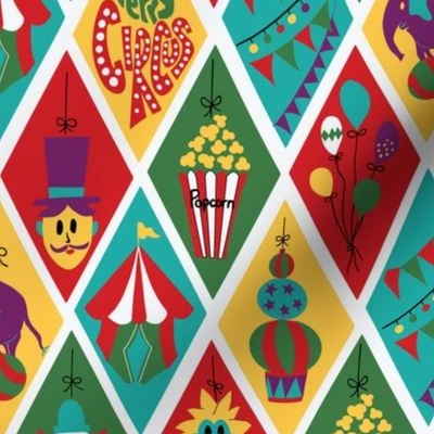 Big Top Merry Circus Fabric | Spoonflower