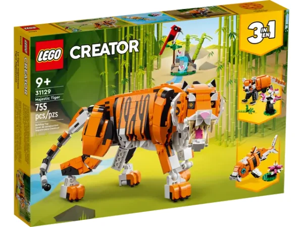 Sa Majesté le Tigre 31129 | Creator 3-en-1 | Boutique LEGO® officielle FR