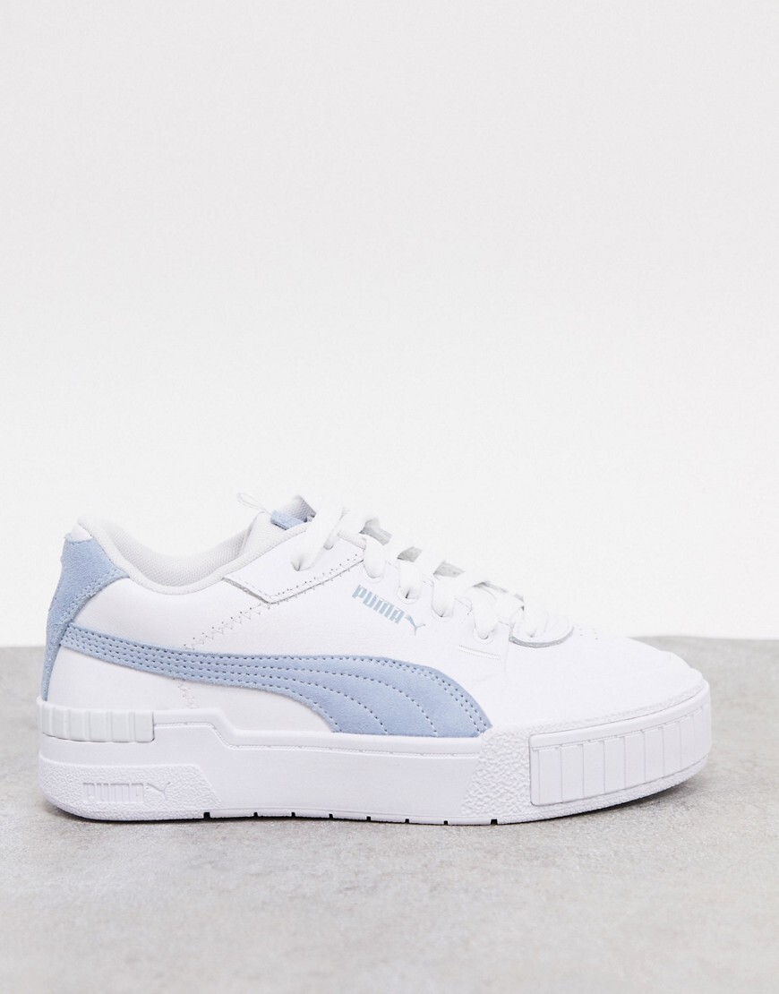 Puma - Cali - Baskets de sport - Blanc et bleu