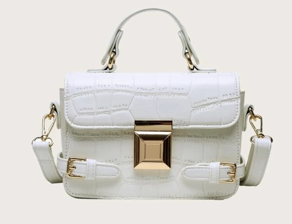 Shein cartable en relief de crocodile 