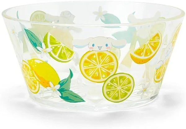 Sanrio Colorful Clear Bowl Cinnamoroll Colorful Fruit Design