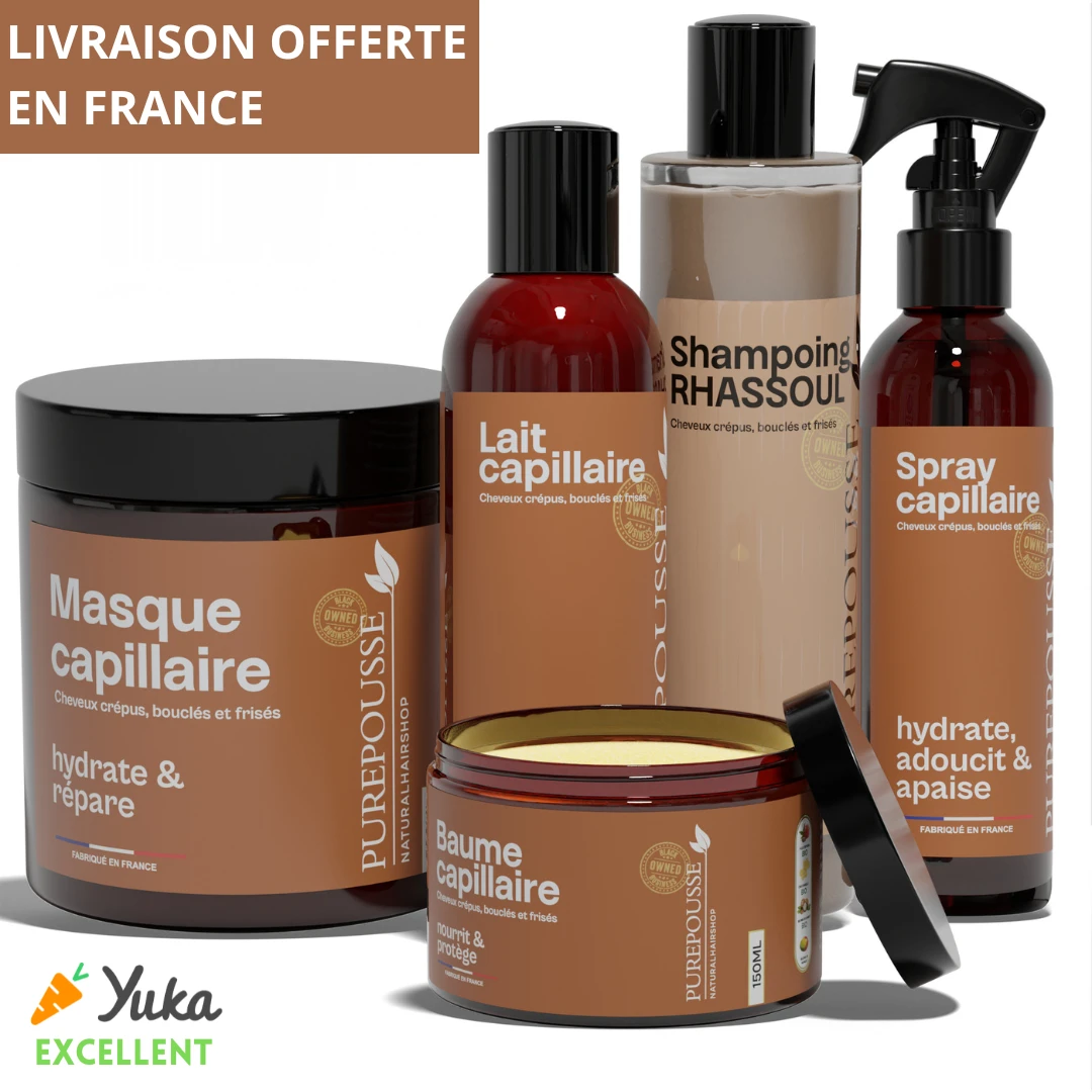 Gamme et shampoing (3 mois d'utilisation)