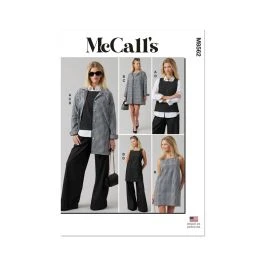Patron McCall's M8562U5 haut et robe sans manches femme 44-52